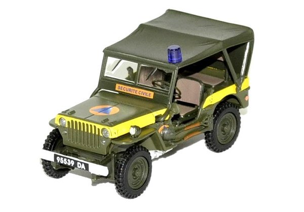 Jeep Sécurité civile OLIEX