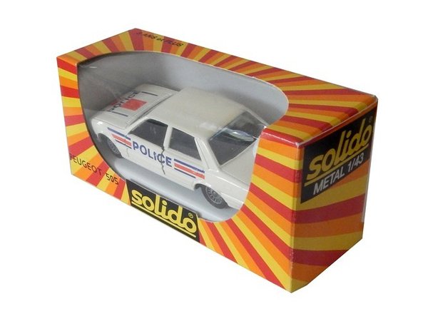 Peugeot 505 Police SOLIDO
