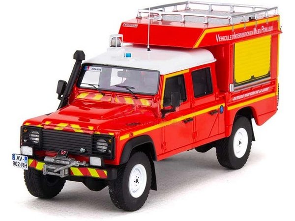 Land Rover Defender 130 Pompiers ALARME