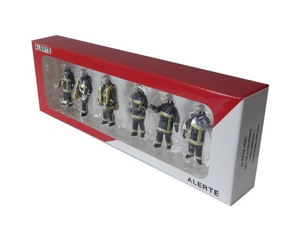 Figurines Pompiers feu urbain ALERTE