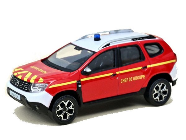 Dacia Duster 2018 Chef de groupe Pompiers NOREV