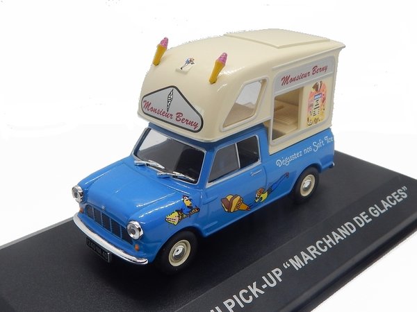 Austin Mini pick-up "Marchand de glaces" IXO/ALTAYA