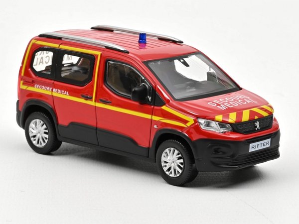 Peugeot Rifter 2019 Pompiers Secours médical NOREV