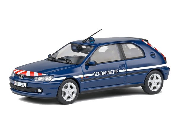 Peugeot 306 S16 1998 Gendarmerie SOLIDO